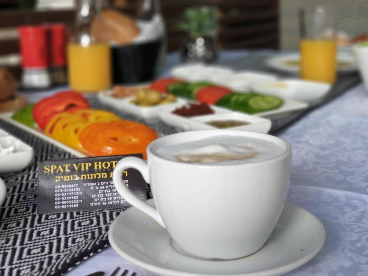 Spat Hotel Ashdod Bagian luar foto